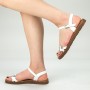 Sandale Dama WS102 White Mei