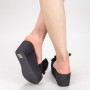 Papuci Dama cu Platforma NX2 Black Mei