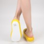 Papuci Dama cu Platforma YSY1 Yellow Mei