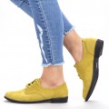 Pantofi Casual Dama YT21 Yellow (091) Mei