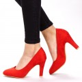 Pantofi cu Toc YXD3A Red (033) Mei
