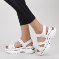 Sandale Dama cu Platforma NX95 White (---) Mei