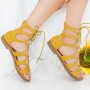 Sandale Dama CZLS1 Yellow Mei