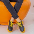 Pantofi Casual Dama ZP1973 Black-Yellow (005) Mei