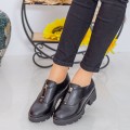 Pantofi Casual Dama ZP1976 Black (055) Mei