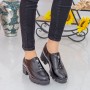 Pantofi Casual Dama ZP1976 Black Reina