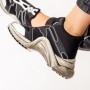Pantofi Sport Dama SZ270 Negru-Argintiu Mei