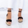 Sandale Dama cu Platforma FS29 Negru Mei
