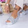 Papuci Dama X15 Argintiu Mei