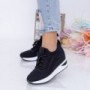 Pantofi Sport Dama cu Platforma KDN25 Negru Mei