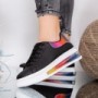 Pantofi Sport Dama JG32 Negru-Alb-Multicolor Mei