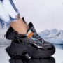 Pantofi Sport Dama cu Platforma WL259 Negru Mei