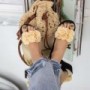 Papuci Dama cu Platforma WL185 Bej Mei