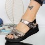Sandale Dama WL232 Argintiu Mei