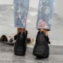 Pantofi Sport Dama cu Platforma 2W251 Negru Mei